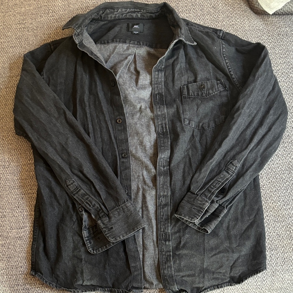 Obey Charcoal Shirt Jacket